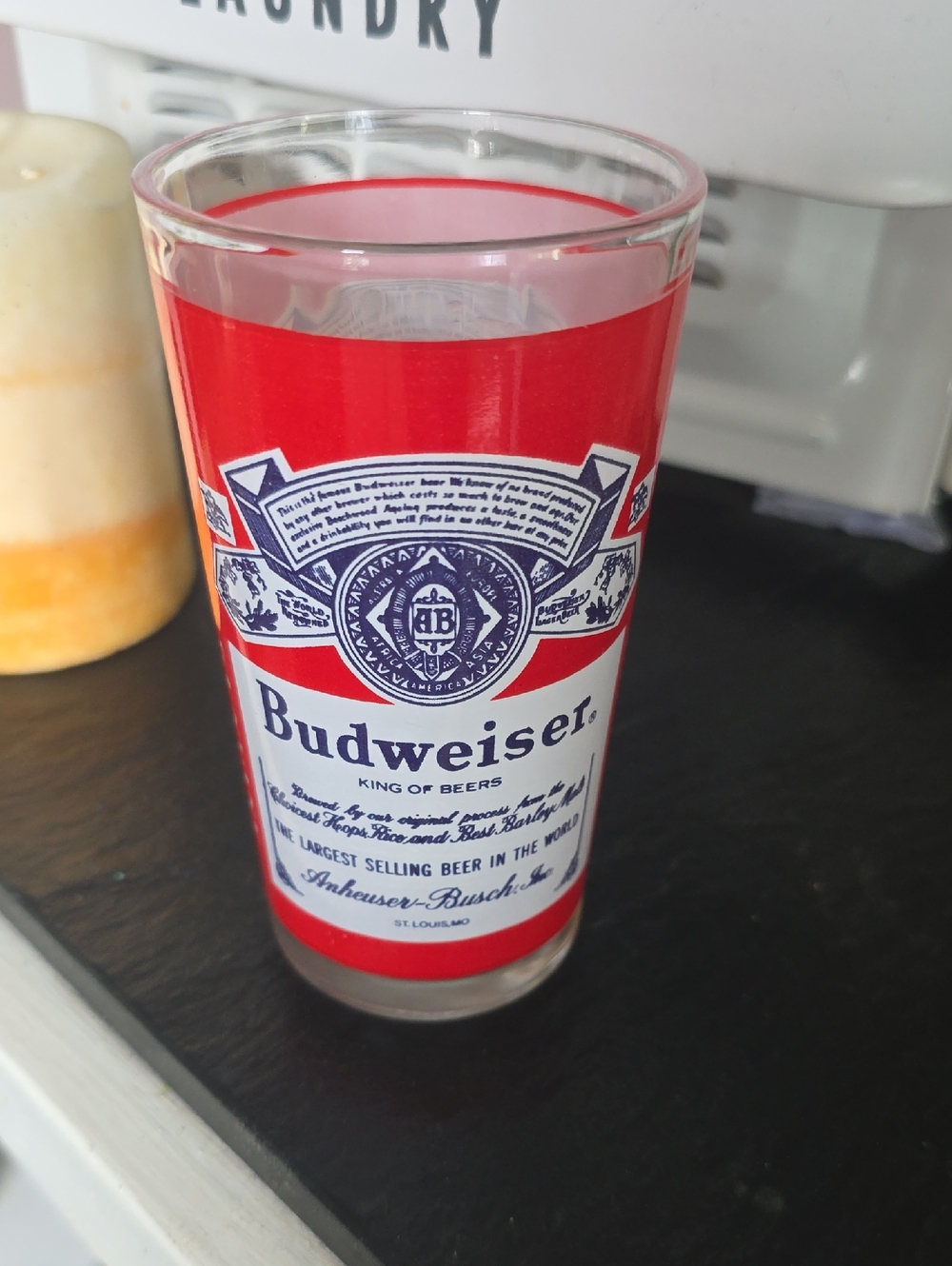Budweiser Vintage Fair Glass